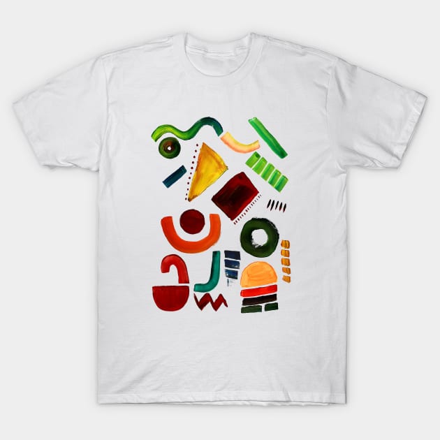 Simple shapes T-Shirt by bestree